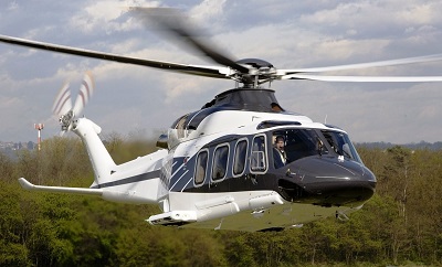 Agusta 139 Genoa corporate helicopter